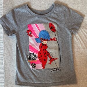 Kids Miraculous Ladybug Graphic Tee (5)